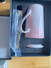 蓮澤 陶瓷馬克杯子禮盒情侶水杯送禮創(chuàng  )意咖啡杯辦公水杯帶蓋帶勺子 【禮盒裝】粉紅色杯配一蓋一勺 曬單實(shí)拍圖