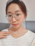 中國(guó)黃金（CHINA GOLD）黃金四葉草吊墜女士足金項(xiàng)鏈?zhǔn)罪椛丈账团笥讯Y物送媽媽老婆 【今/次日達(dá)】四葉草吊墜 約0.3g+18K金鏈 曬單實(shí)拍圖