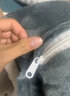 黑蒼 抱枕被子多功能兩用二合一暖手抱枕車載辦公室腰靠汽車沙發(fā)毯 【 哈士奇】 1*1.7m 曬單實拍圖