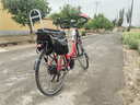 卡莎蒂（CASHAD） 鋰電郊游車(chē)山地旅行車(chē)48V助力自行車(chē)26-28寸成人老年長(zhǎng)途電瓶車(chē) 黑紅10ah鋰電池助力約80公里 28寸藍(lán)圖27速-線碟剎車(chē) 27速 曬單實(shí)拍圖