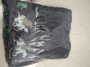卡賓男裝 潮流國(guó)風(fēng)刺繡針織衫秋新款寬松毛衣舒適休閑線 煤黑色01 XL /180/52 曬單實(shí)拍圖