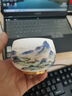 典躍羊脂玉瓷主人杯單杯高端家用德化白瓷茶杯辦公室個(gè)人品茗杯送禮 千里江山-羅漢杯120ml【禮盒裝】 曬單實(shí)拍圖