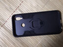 羅科 適用華為榮耀play3手機殼全包邊防摔硅膠honor play磁吸指環(huán)支架磨砂硬殼個(gè)性男士新款純色保護套 榮耀play 指環(huán)鎧甲殼【炫酷黑】+鋼化膜 曬單實(shí)拍圖