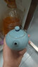 悟茗堂天青汝窯西施壺功夫茶具蟬翼開(kāi)片可養小號陶瓷家用汝瓷泡茶壺 汝窯西施壺 曬單實(shí)拍圖