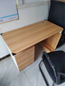 美宜德曼電腦桌 普斯左三抽柜升級款簡(jiǎn)約職員辦公工位桌臺式寫(xiě)字桌 橡木色 曬單實(shí)拍圖