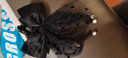 禾娘新款氣質(zhì)飄帶布藝發(fā)飾愛(ài)心蝴蝶結發(fā)夾彈簧夾頭飾發(fā)卡 黑色彈簧夾歐根紗蝴蝶珠珠 曬單實(shí)拍圖