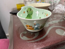 五和（WUHE）兒童碗寶寶碗防摔防燙家用可愛碗兒童餐具卡通嬰兒輔食碗卡通湯碗 小恐龍 兒童碗 曬單實(shí)拍圖