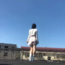 閃動(dòng)少女（SHANDONGSHAONV）高跟鞋lolita粗跟厚底防水臺(tái)藍(lán)色日系軟妹甜美可愛(ài)蝴蝶結(jié)鞋子女 米白色 37 曬單實(shí)拍圖