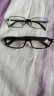 水晶玻璃镜片老花镜男女通用 高清老花眼镜商务时尚款便携舒适花镜 250度（建议61-65岁）高清镜片 耐磨防划 实拍图