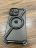 派凡【Z型骨架殼】適用蘋果iPhone15promax手機(jī)殼16金屬異形無(wú)邊框半包鏤空殼支點(diǎn)磁吸散熱防摔新款 黑色【360°旋轉(zhuǎn)支架/裸機(jī)手感/磁吸充電】 iPhone15 曬單實(shí)拍圖