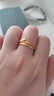 周生生永系列黃金戒指 足金情侶對戒 婚嫁求婚結婚套裝 15912R 計價(jià) 11圈 - 3.63克(含工費100元) 曬單實(shí)拍圖