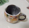KINGZUO日本進(jìn)口九谷燒陶瓷馬克杯金色花海手繪復(fù)古生日禮物杯子咖啡茶杯 單支 曬單實(shí)拍圖