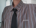 森羅慕彤韓版學(xué)生學(xué)院風(fēng)日系JK制服懶人免打松緊黑色男女通用潮流個(gè)性領(lǐng)帶 曬單實(shí)拍圖