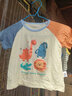 贏(yíng)一貝嬰兒衣服休閑短袖T恤夏裝男童1-3歲幼兒女寶寶兒童小童上衣 曬單實(shí)拍圖