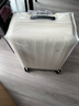 美納途（Manato）萬(wàn)向輪行李箱大容量旅行箱防刮密碼鎖箱旅游托運箱登機箱 月光白 24英寸 【2-5天黃金尺寸】 曬單實(shí)拍圖