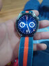 華為（HUAWEI）【情人節禮物】華為原裝手表WATCH GT3/GT4運動(dòng)智能電話(huà)3pro藍牙通話(huà)商務(wù)男女血氧監測男神生日禮 藍橙編織表帶送大禮包【46mm 時(shí)尚款】 官方標配 曬單實(shí)拍圖