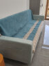 L&S LIFE AND SEASON 沙发床 折叠沙发两用小户型科技布艺沙发网红款S96 浅绿色 2.0米 实拍图