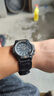 卡西歐（CASIO）卡西歐森林人表經(jīng)典復(fù)古網(wǎng)紅手表帆布男FT-500WC-3B/5B/1B 石英表 FT500WC-1B黑色魔術(shù)貼表帶 曬單實(shí)拍圖