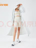 UV100防曬衣女長款春夏防紫外線遮陽時尚休閑防曬服 20074 極簡灰-遮蔽率99.23% XL 曬單實拍圖