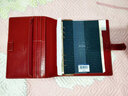 Filofax 英國進(jìn)口malden M5 A8 A7 A6 A5筆記本記事本真牛皮活頁(yè)本日程本日記本手帳本商務(wù)辦公讀書(shū)筆記本 A5大紅色028600 曬單實(shí)拍圖