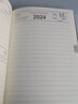 朗捷（longe）【26新版】日程本2026年計劃本便攜效率手冊馬年日歷記事本商務(wù)加厚工作日志筆記本子定制logo 灰色（26全年新款） 曬單實(shí)拍圖