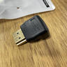 NFHK 上下左右彎頭hdmi投影儀高清轉(zhuǎn)接頭 彎頭hdmi 1.4公對母90度多直角延長線轉(zhuǎn)接器 黑色上彎 0.01m 曬單實(shí)拍圖