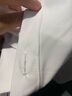 魯賓克 黑色襯衫男長袖痞帥韓版潮流襯衣長袖寬松休閑垂感男士休閑襯衫 白色長袖 2XL （140-150斤） 曬單實拍圖