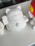 金歸兒童涂色石膏娃娃模具白胚diy手工涂鴉彩繪娃娃石膏涂色娃娃 發(fā)財KT貓 曬單實(shí)拍圖