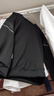 貓人套裝男秋冬長(cháng)袖衛衣外套運動(dòng)休閑褲三件套秋圓領(lǐng)男士 黑色 4XL 曬單實(shí)拍圖