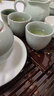 天福茗茶茗茶彼物儷人組汝窯茶壺茶杯功夫茶具套裝一壺兩杯開(kāi)片可養汝瓷 汝窯玉珠儷人組 3件 曬單實(shí)拍圖