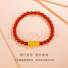 CRD克徠帝黃金貔貅手鏈女足金3D貔貅手串轉(zhuǎn)運珠節(jié)日禮物 1g 曬單實拍圖