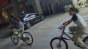 永久山地車自行車燈前燈喇叭車鈴鐺山地車強光手電筒充電夜騎行裝備燈 高亮車燈+喇叭 藍色電池款 曬單實拍圖