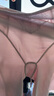 愛(ài)慕塑身褲女收腹提臀棉質(zhì)底襠高腰短腿塑褲AD330322 晶石粉3GC 165 曬單實(shí)拍圖
