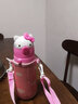 Hello Kitty 兒童帶水杯蓋保溫杯304不銹鋼小學(xué)生幼兒園女寶寶配公仔 1381-凱蒂貓粉色-600ml 曬單實(shí)拍圖