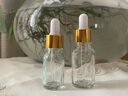 星辰大海 便攜玻璃滴管瓶 純露精華液精油乳液化妝品分裝瓶子帶刻度吸管瓶 10ml吸管帶刻度（金色蓋） 曬單實(shí)拍圖