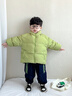 齊齊熊（ciciibear）[三防蓄熱]兒童羽絨服男童新款冬款保暖寶寶羽絨外套女 仙蹤綠 90 充絨量75.8g，身高87-96】 曬單實拍圖