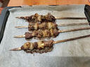昫鹽鹽池灘羊 羔羊肉串 帶簽子 寧夏灘羊肉生鮮烤串燒烤食材 生鮮羊肉 羔羊肉串240g 曬單實(shí)拍圖