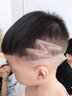 奧克斯（AUX） 雕刻推剪剃頭理發(fā)器電動(dòng)理發(fā)推子油頭推剪剃光頭神器成人電推子刻字修邊留白理發(fā)工具全套 黑色標配【含理發(fā)套裝】 曬單實(shí)拍圖