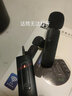 品怡  K35無(wú)線(xiàn)麥克風(fēng)直播話(huà)筒3.5擴音器2.4G降噪收音領(lǐng)夾麥一拖二 黑色 k35一拖一 曬單實(shí)拍圖