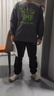 真維斯童裝男童套裝春秋2025新款兒童圓領(lǐng)衛衣中大童秋裝衣服男孩運動(dòng)兩件套 【春秋套裝】中灰/J綠鎧甲頭盔 160 曬單實(shí)拍圖