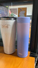 膳魔師（THERMOS）保溫杯480ml大容量男女士不銹鋼水杯子TEMG-480-PPB(芋泥啵啵) 曬單實(shí)拍圖