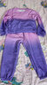 河馬連萌女童春秋套裝兒童秋裝衛(wèi)衣衛(wèi)褲兩件套2025新款洋氣女孩春秋套裝潮 紫色漸變色兩件套 130 曬單實(shí)拍圖