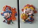 張家大院中國風(fēng)小公仔三國人物泥人泥塑小擺件創(chuàng)意辦公桌家居擺設(shè)工藝品 關(guān)羽 曬單實(shí)拍圖