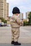 G.DUCKKIDS兒童棉服1-4歲寶寶棉衣套裝棉襖男女童保暖衣羽絨棉內(nèi)膽外兩件套 曬單實(shí)拍圖
