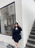 Wolford 沃爾福特氣質(zhì)抹胸收腰包臀貼身連衣小黑魔術(shù)裙子女50706 7005 黑色 S 曬單實(shí)拍圖
