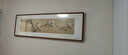 弘舍  新中式客廳裝飾畫(huà)臥室床頭掛畫(huà)沙發(fā)背景墻壁畫(huà)國畫(huà)白玉蘭花鳥(niǎo)畫(huà) 田園柚木 成品尺寸 寬160*高50cm 曬單實(shí)拍圖