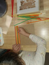 手工DIY竹編畫(huà)十一國慶節材料包兒童非遺制作愛(ài)國主題幼兒園活動(dòng) 【彩色款/我愛(ài)祖國】DIY竹編畫(huà) 尺寸（約22*22CM） 曬單實(shí)拍圖