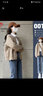 羅蒙（ROMON）韓系軟糯毛衣女秋冬季加厚2024新款針織衫女春秋短款開(kāi)衫外套上衣 棕色 XL （建議120-130斤） 曬單實(shí)拍圖