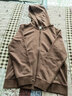 李寧秋季男運動(dòng)時(shí)尚外套中國色純棉開(kāi)衫連帽衛衣AWDT967 奶啡褐967-5 XL180 曬單實(shí)拍圖