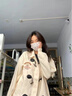 莫代爾牛仔外套女2025春秋季新款女裝寬松時(shí)尚韓版初高中學(xué)生夾克上衣 藍(lán)色 M 曬單實(shí)拍圖